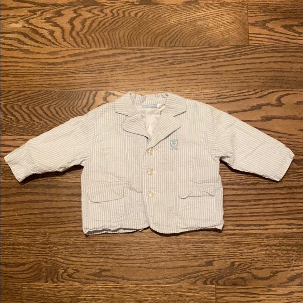 Seersucker blazer